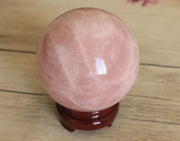 Quả Cầu Thạch Anh Hồng - Hình ảnh 3