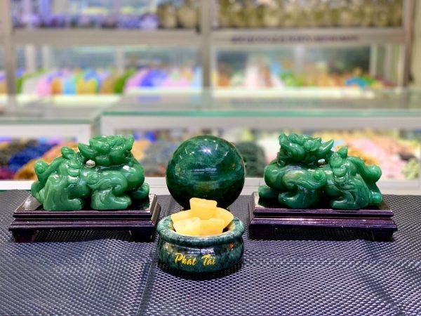 Bát Tụ Bảo Ngọc Xanh Ấn Độ - Hình ảnh 3
