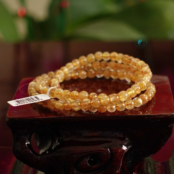 Vòng Cổ Thạch Anh Tóc Vàng - Hình ảnh 3