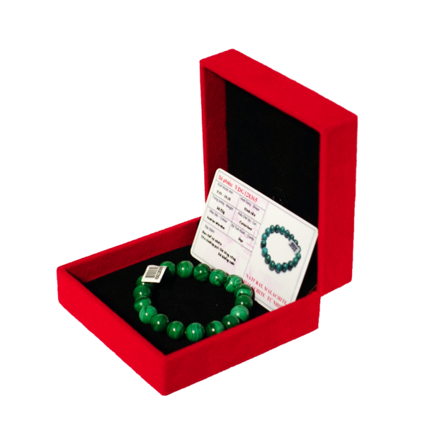 Vòng Tay Malachite (Đã kiểm định)