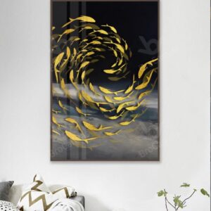 Tranh Cá Chép Quần Hùng BRO3271