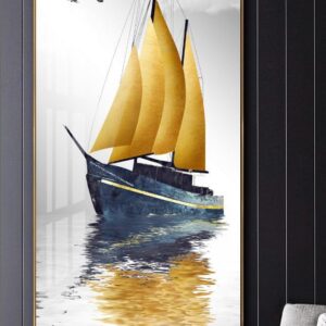 Tranh Sơn Dầu Thuận Buồm Xuôi Gió BRO3575
