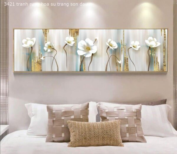 Tranh Rừng Hoa Sứ Tranh Sơn Dầu BRO3421