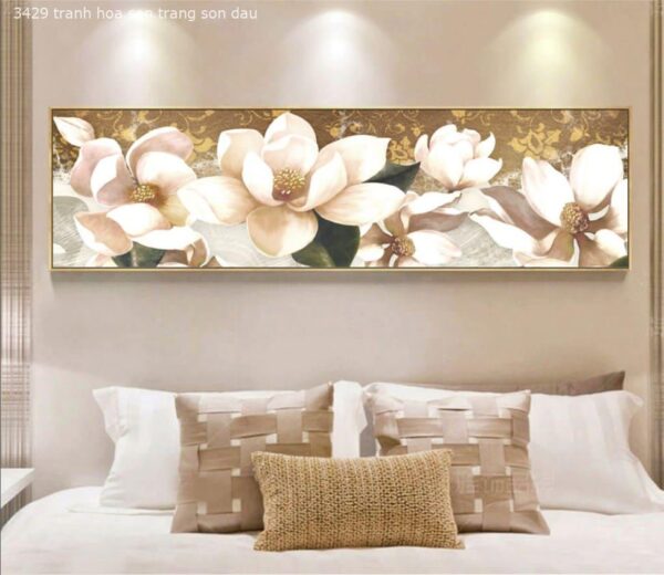 Tranh Hoa Sen Tranh Sơn Dầu BRO3429