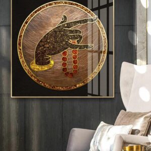Tranh Bàn Tay Phật Niệm Xá Lợi BRO3551