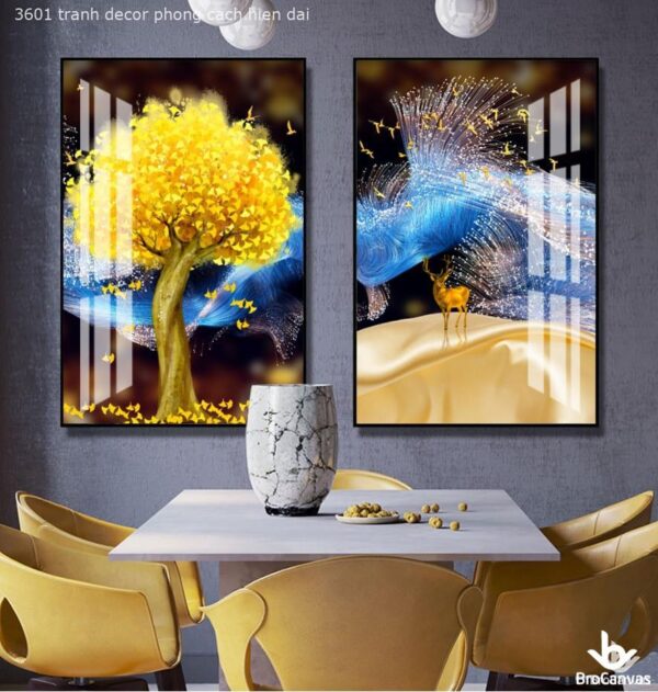 Tranh Decor Phong Cách Hiện Đại BRO3601