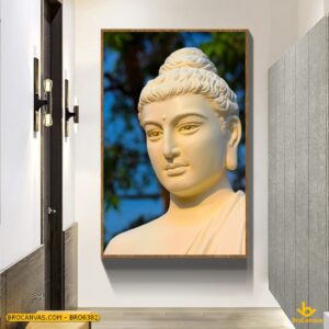 BRO6382 Tranh Tượng Phật Bổn Sư Thích Ca Mâu Ni