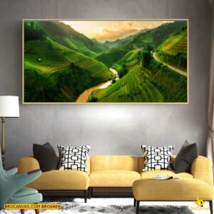 BRO6489 Tranh Phong Cảnh Đèo Mã Pí Lèng