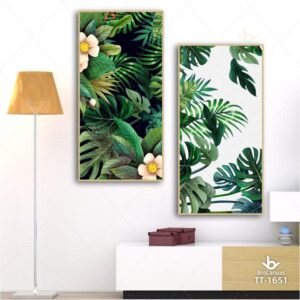 Bộ Hai Tranh Lá Cây Nhiệt Đới TT-1651