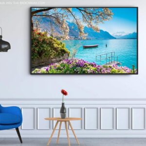 BRO4344 Tranh Non Nước Hữu Tình