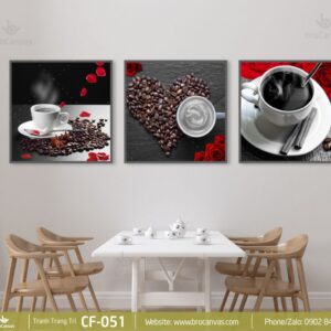 Tranh Trang Trí Cafe: “Decor Quán Cà Phê Đẹp” CF-051