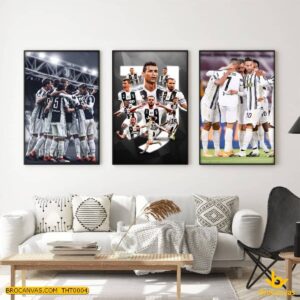 THT0004 Bộ Tranh Đội Tuyển Juventus