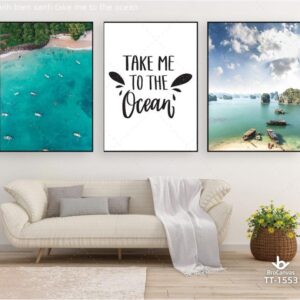 Tranh Biển Xanh Take Me To The Ocean TT-1553