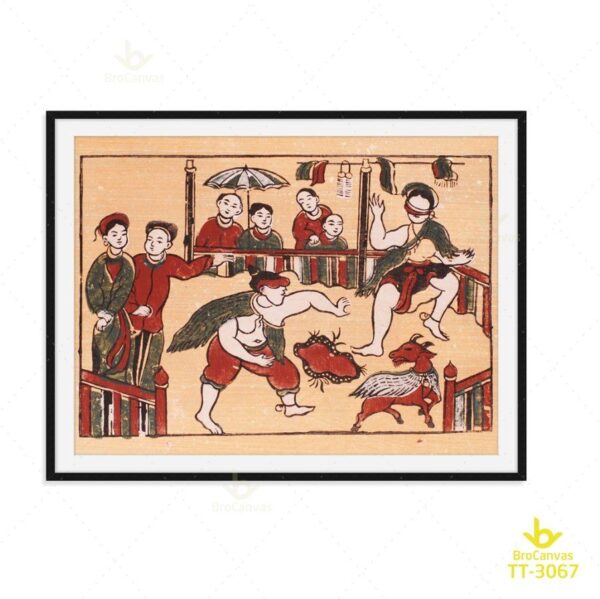 Tranh Vinh Quy Bái Tổ TT-3069