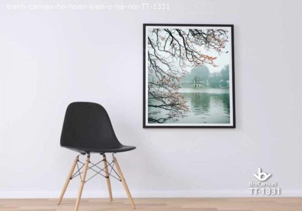 Tranh Canvas Phong Cảnh: “Hồ Hoàn Kiến Ở Hà Nội” TT-1331