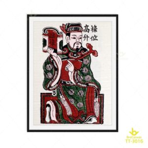 Tranh Đông Hồ Quan Lớn TT-3016
