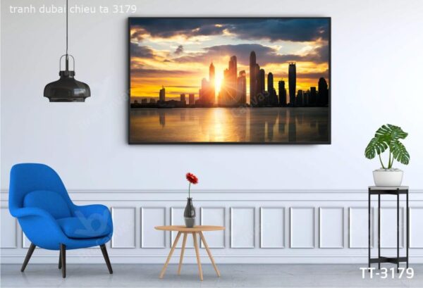 Tranh Dubai Chiều Tà TT-3179