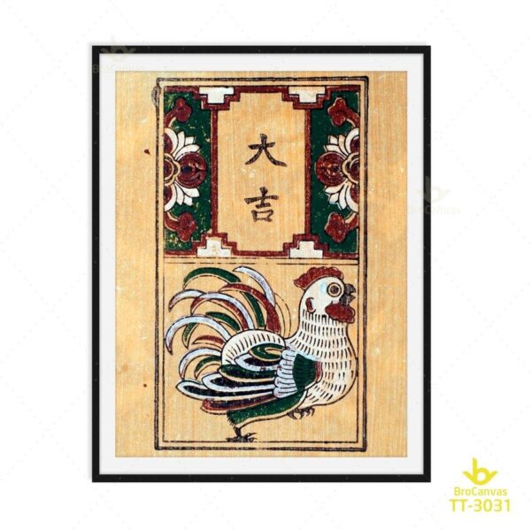 Tranh Gà Trống TT-3031
