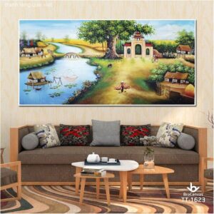 Tranh Làng Quê Việt TT-1623