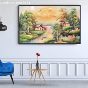 Tranh Phong Cảnh Sơn Dầu TT-3131