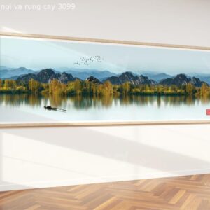 Tranh Sông Núi Và Rừng Cây TT-3099
