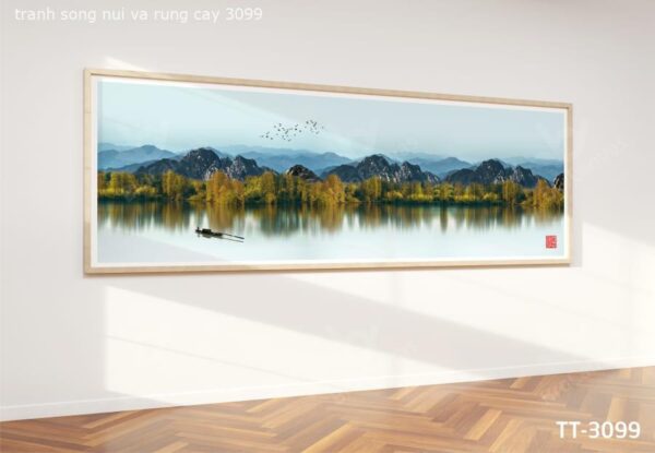 Tranh Sông Núi Và Rừng Cây TT-3099