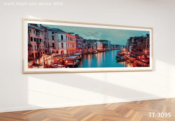 Tranh Thành Phố Venice TT-3095