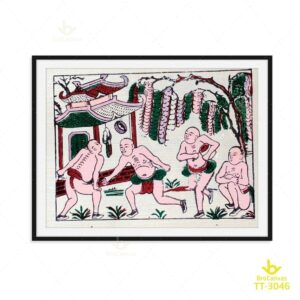 Tranh Thi Đấu Vật TT-3046
