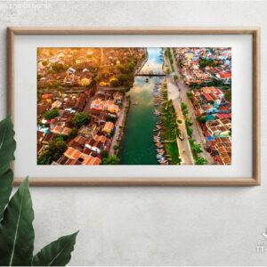 Tranh Toàn Cảnh Phố Cổ Hội An TT-1956