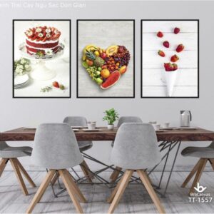 Tranh Trái Cây Ngũ Sắc Đơn Giản BRO1557