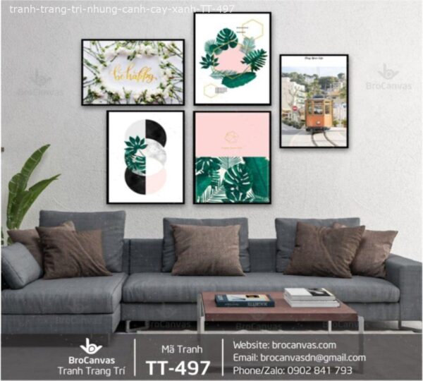 Tranh Trang Trí: “Những Cành Cây Xanh” TT-497