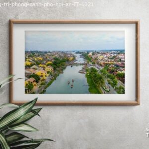 Tranh Trang Trí Phong Cảnh: “Phong Cảnh Phố Hội An” TT-1321.