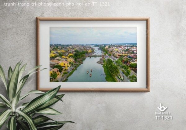 Tranh Trang Trí Phong Cảnh: “Phong Cảnh Phố Hội An” TT-1321.