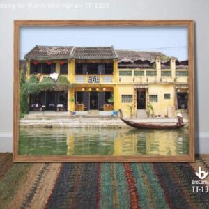 Tranh Trang Trí Phong Cảnh: “Phố Cổ Hội An” TT-1309