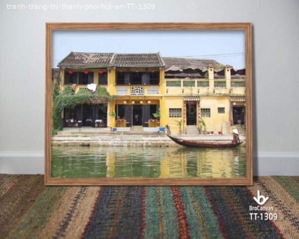 Tranh Trang Trí Phong Cảnh: “Phố Cổ Hội An” TT-1309