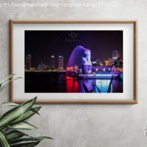 Tranh Trang Trí: “Tượng Cá Chép Hóa Rồng Đà Nẵng” TT-1327
