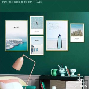 Tranh Treo Tường: “Bộ Bãi Biển Xanh Da Trời” TT-1015