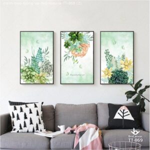 Tranh Treo Tường Lá Cây: “Vẻ Đẹp Màu Lá” TT-869