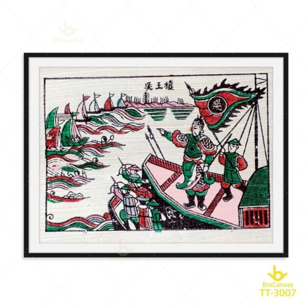 Tranh Tướng Quân Thủy Chiến TT-3007